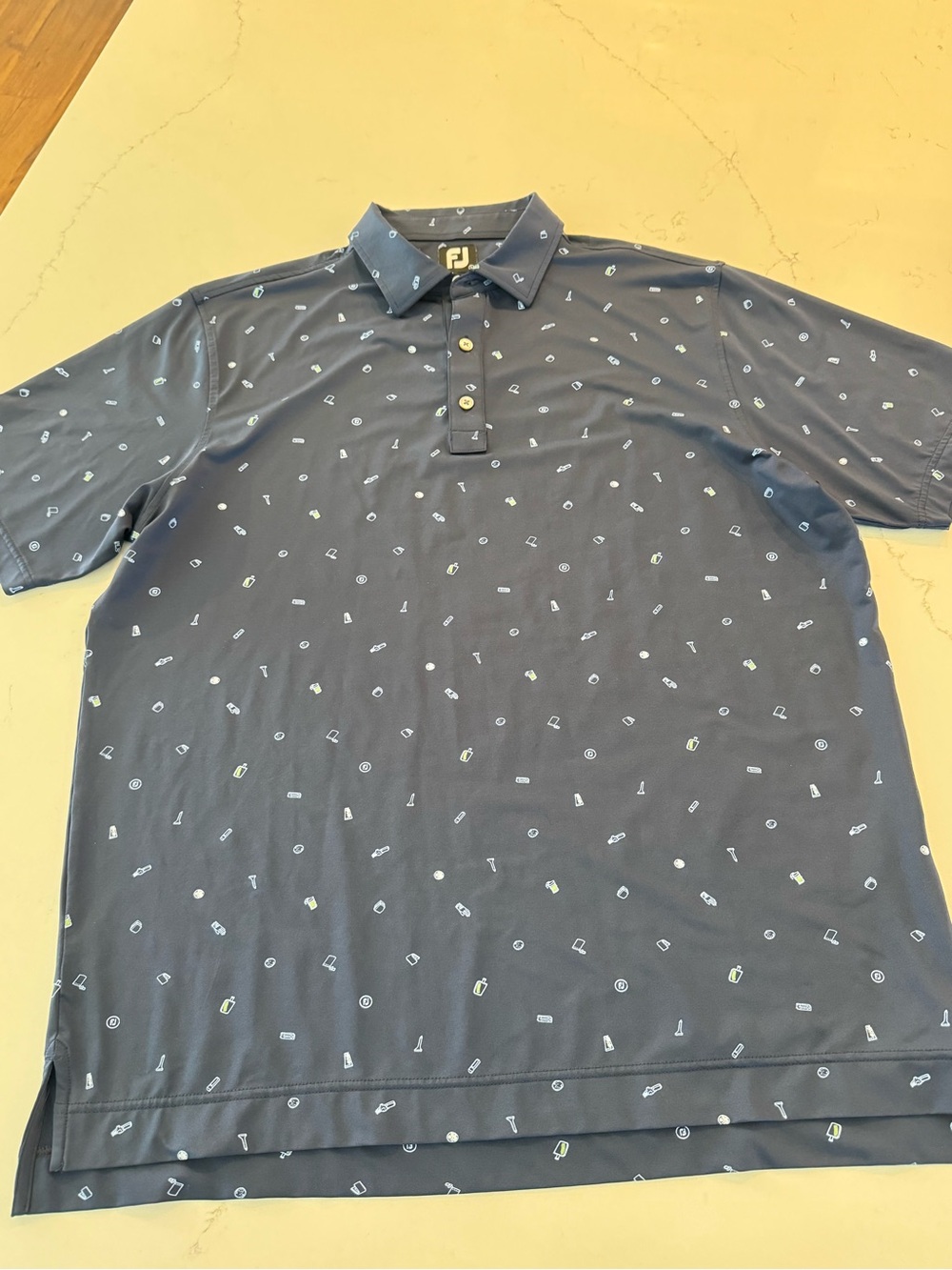FootJoy Men's Navy Golf Polo